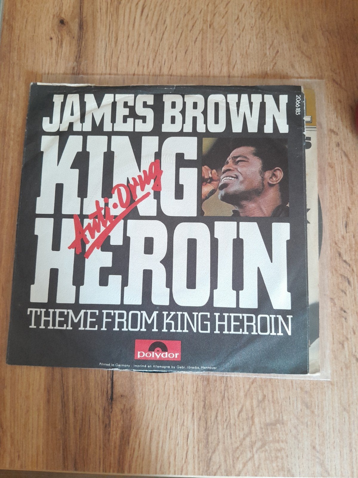 james brown 7inch king heroin, Ophalen of Verzenden, Zo goed als nieuw, Pop