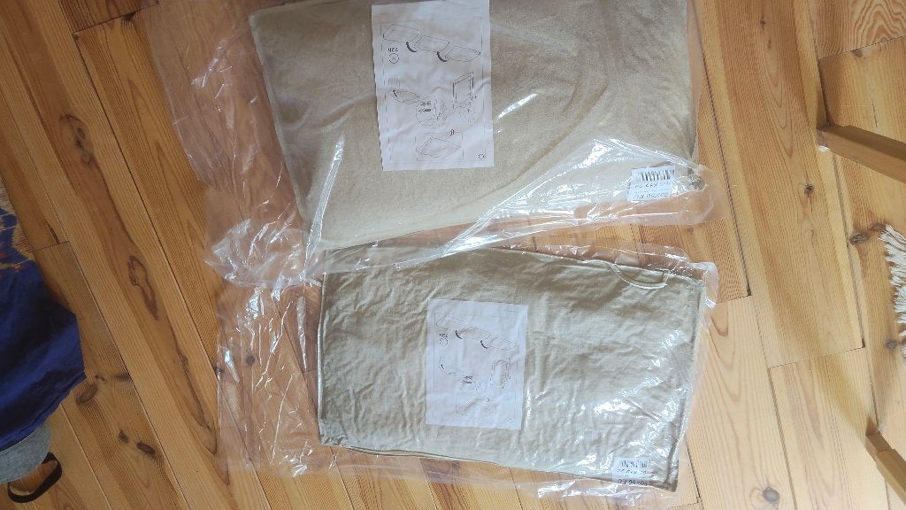 Kussens, Ophalen, Rugkussen, Beige, IKEA