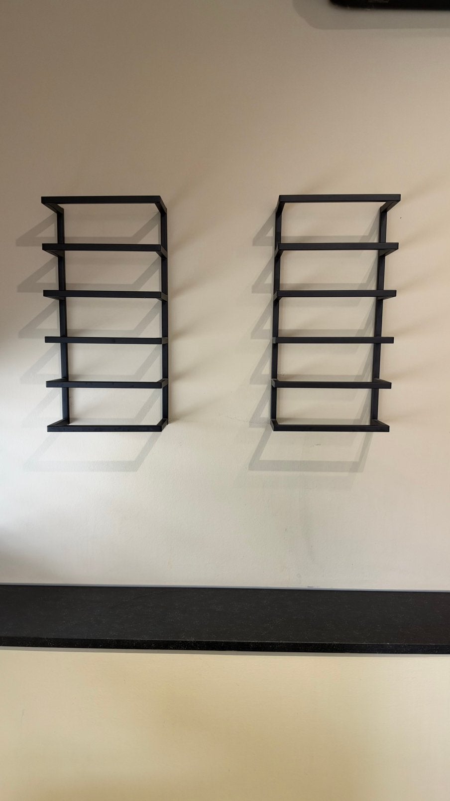 Handdoeken rek wand, Ophalen