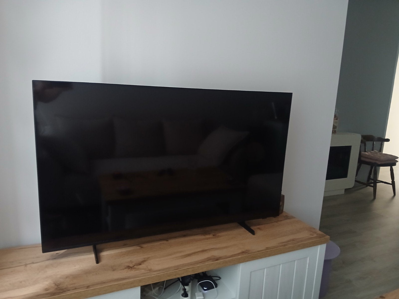Samsung 55 inch TV - Net uit de doos, Ophalen, 50 Hz, Zo goed als nieuw, Samsung