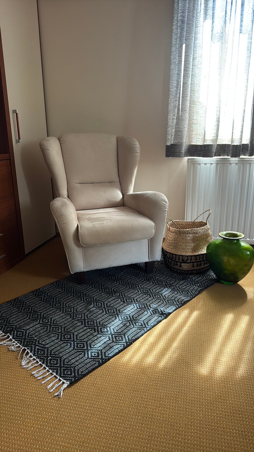 Oortjesstoel/ fauteuil, Ophalen, Overige materialen, 75 tot 100 cm, Zo goed als nieuw