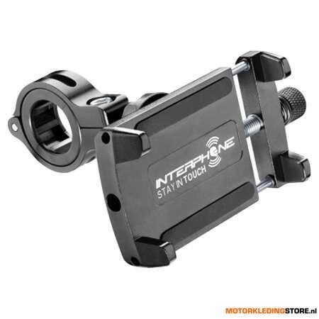Interphone Motocrab Evo USB telefoonhouder, Zwart, Ophalen of Verzenden, Nieuw met kaartje