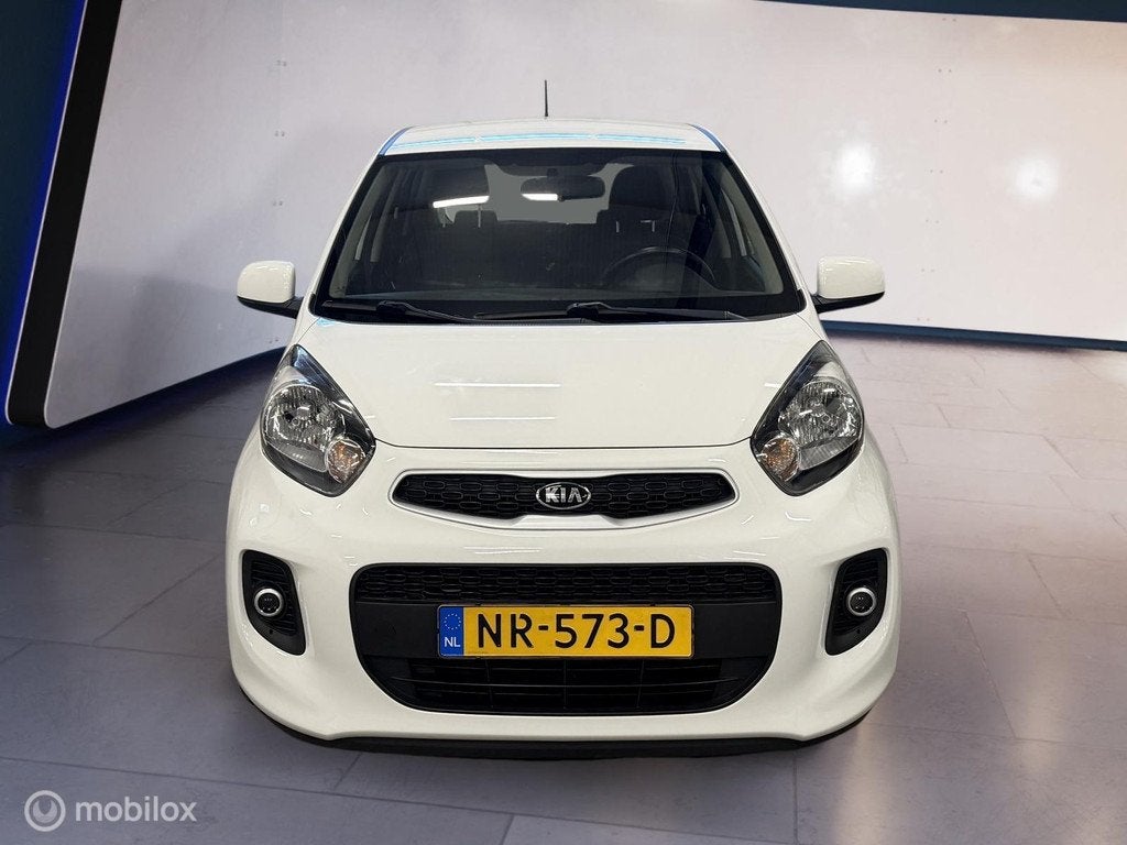 Kia Picanto 1.0 CVVT EconomyPlusLine ✓Airco✓5-Deurs✓Na, Gebruikt, 4 stoelen, Wit, Origineel Nederlands