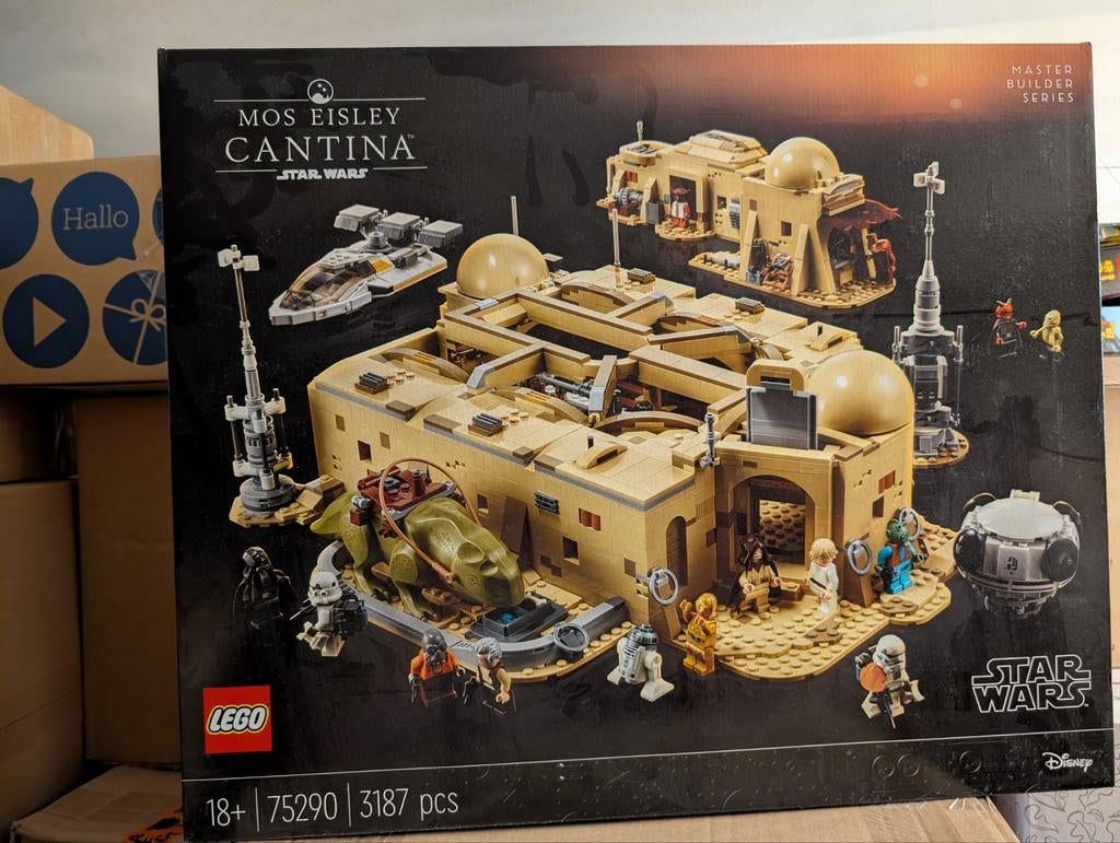 Lego Star wars 75290 mos eisley cantina ongeopend, Ophalen of Verzenden, Nieuw