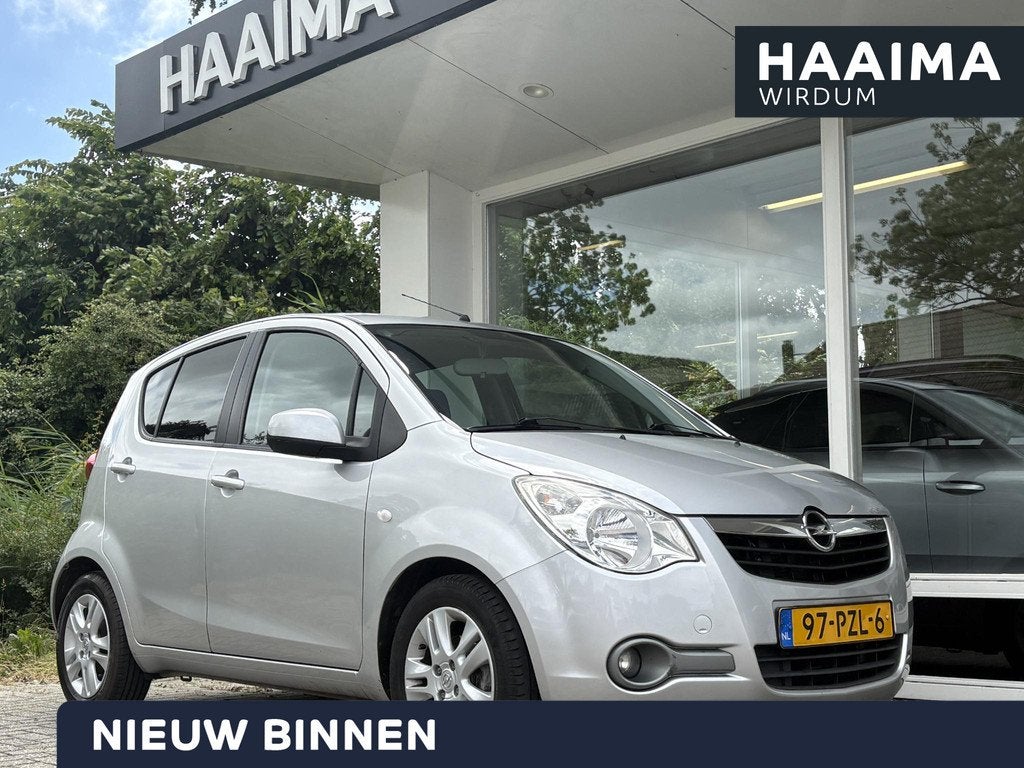 Opel Agila 1.2 Edition | Cruise Control | Achteruitrijcamera, Auto's, Opel, Stof, 4 cilinders, 965 kg, Origineel Nederlands