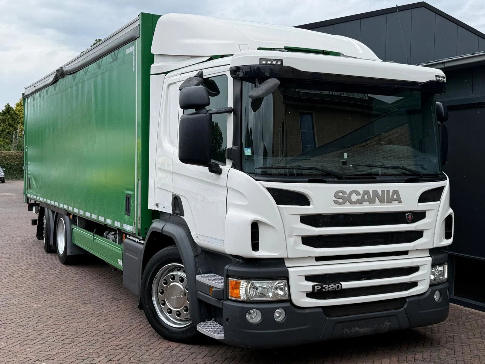 Scania P320 Schuifzeil 735x245x215 Steering Axle Navi Cam Eu, Automaat, Euro 6, Scania, 320 pk