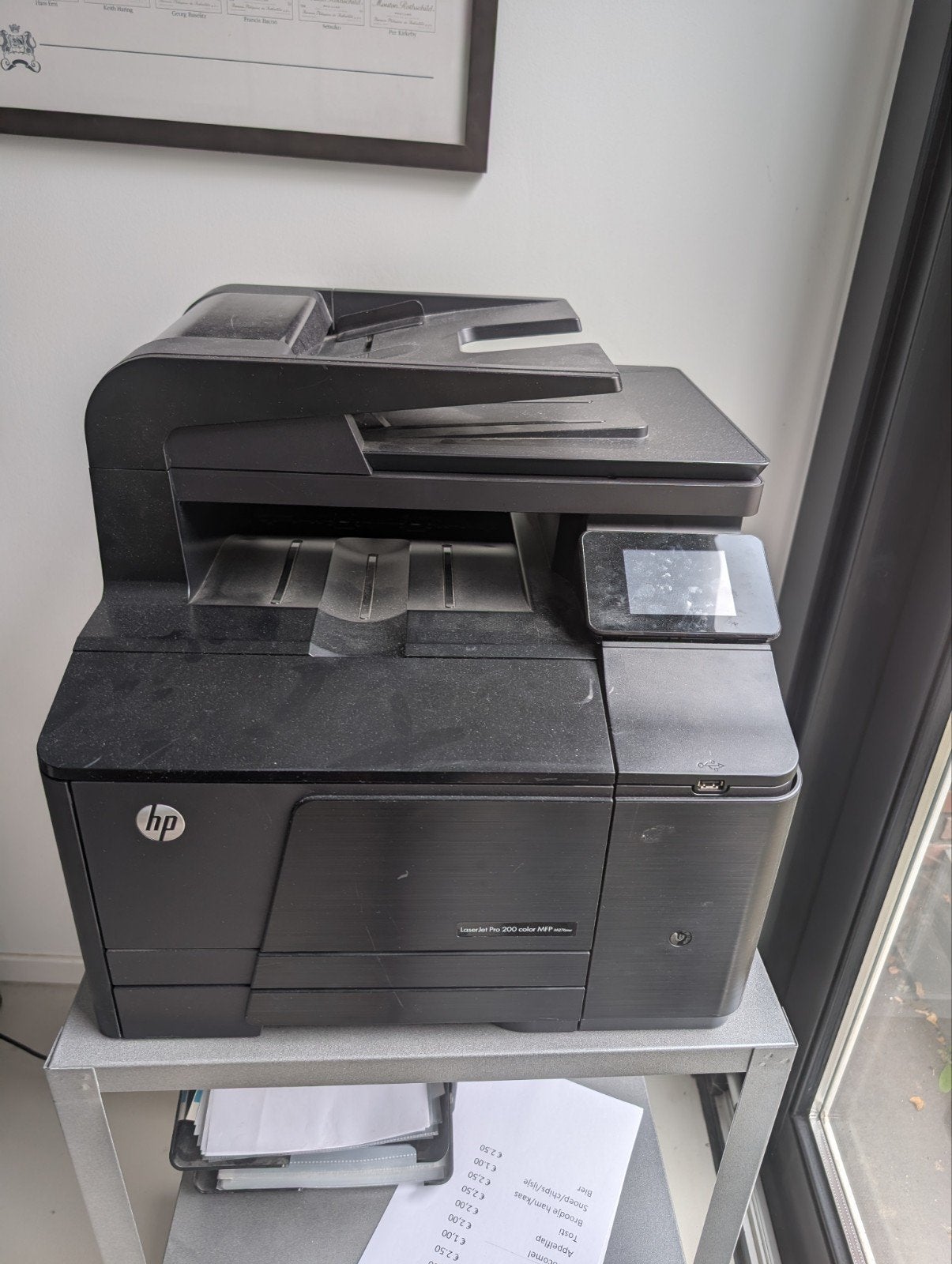 HP LaserJet Pro 200 Color MFP M276nw All-in-One Printer, Computers en Software, Printers, Ophalen, Kleur printen, Gebruikt, All-in-one