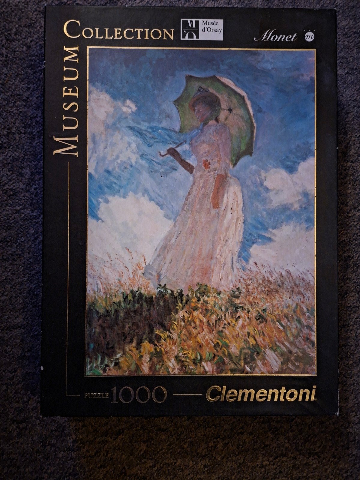 Clementoni Museum Collection Monet Legpuzzel 1000 stukjes, Ophalen of Verzenden, 500 t/m 1500 stukjes, Zo goed als nieuw, Legpuzzel