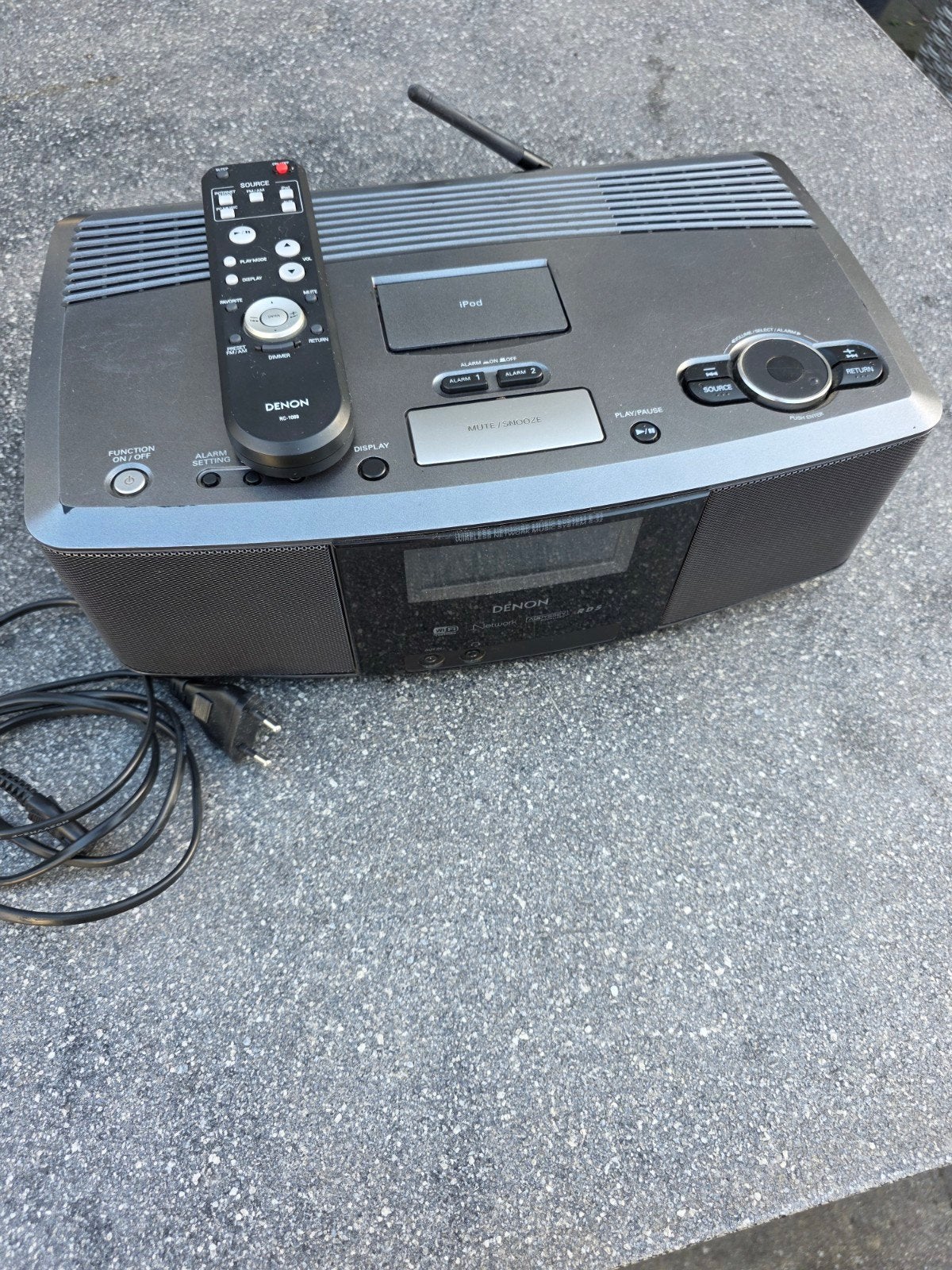 Denon System S-32 netwerk muziek systeem DAB FM radio, Ophalen of Verzenden, Gebruikt, Radio