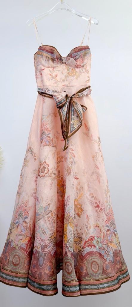 Zimmermann Alchemist Jurk Dress, Kleding | Dames, Ophalen of Verzenden, Zo goed als nieuw, Onder de knie