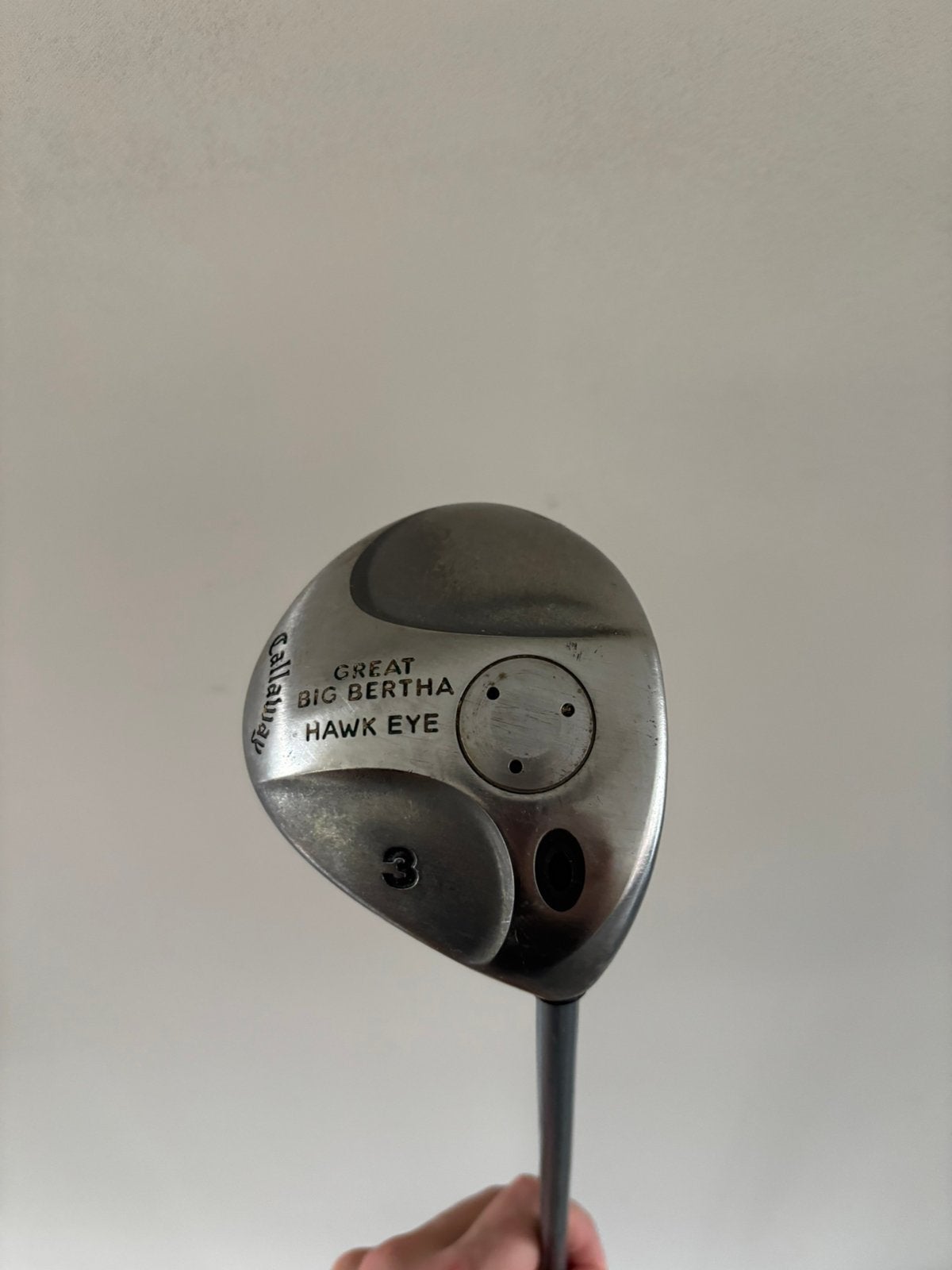 Callaway Big Bertha Hawk Eye Houten 3 | UL Flex, Callaway, Ophalen of Verzenden, Zo goed als nieuw, Callaway