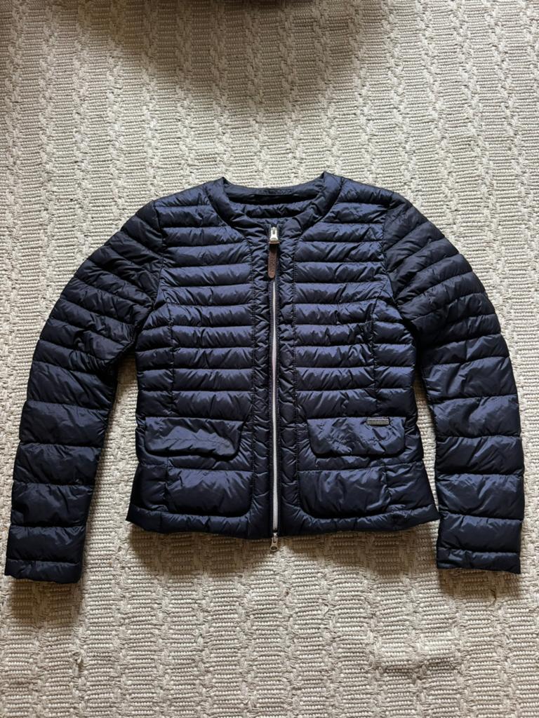 Woolrich jas, Ophalen of Verzenden, Zo goed als nieuw, Maat 36 (S), Blauw