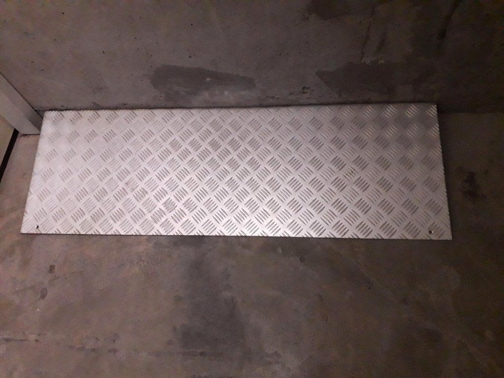 drempelhulp / traanplaat 120cm breed, 7cm hoog, Diversen, Ophalen, Zo goed als nieuw