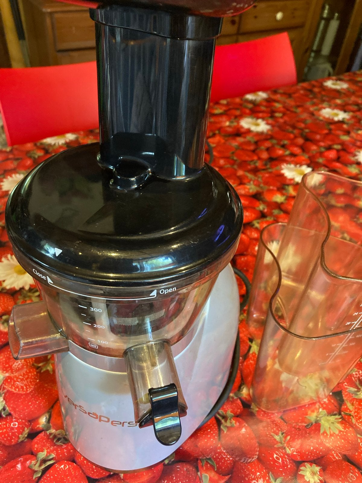 Versapers slowjuicer - Gebruikt maar in goede staat, Ophalen of Verzenden, Zo goed als nieuw