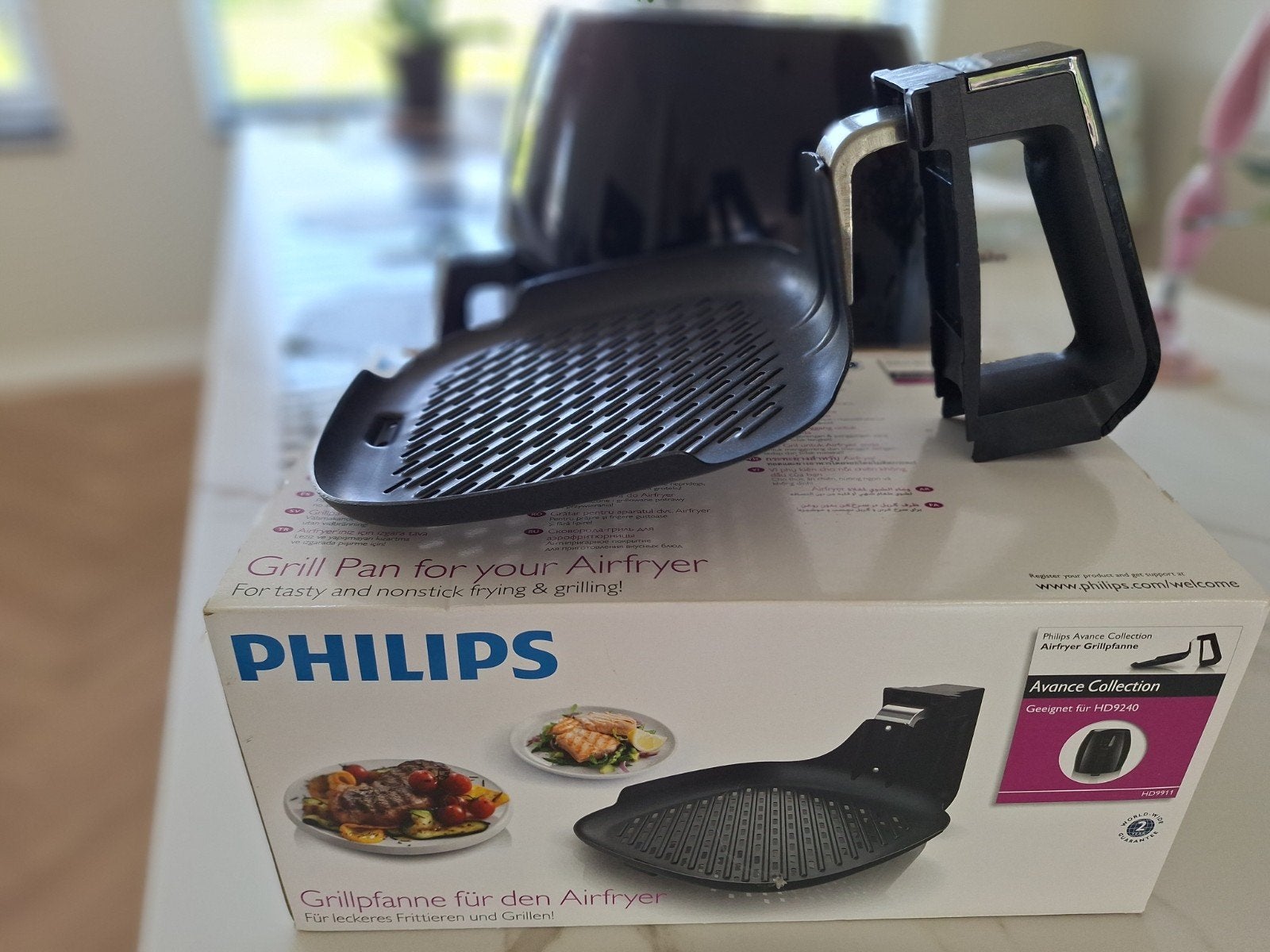 Airfryer grillpan voor Philips HD9240 - Zo goed als nieuw, Ophalen of Verzenden