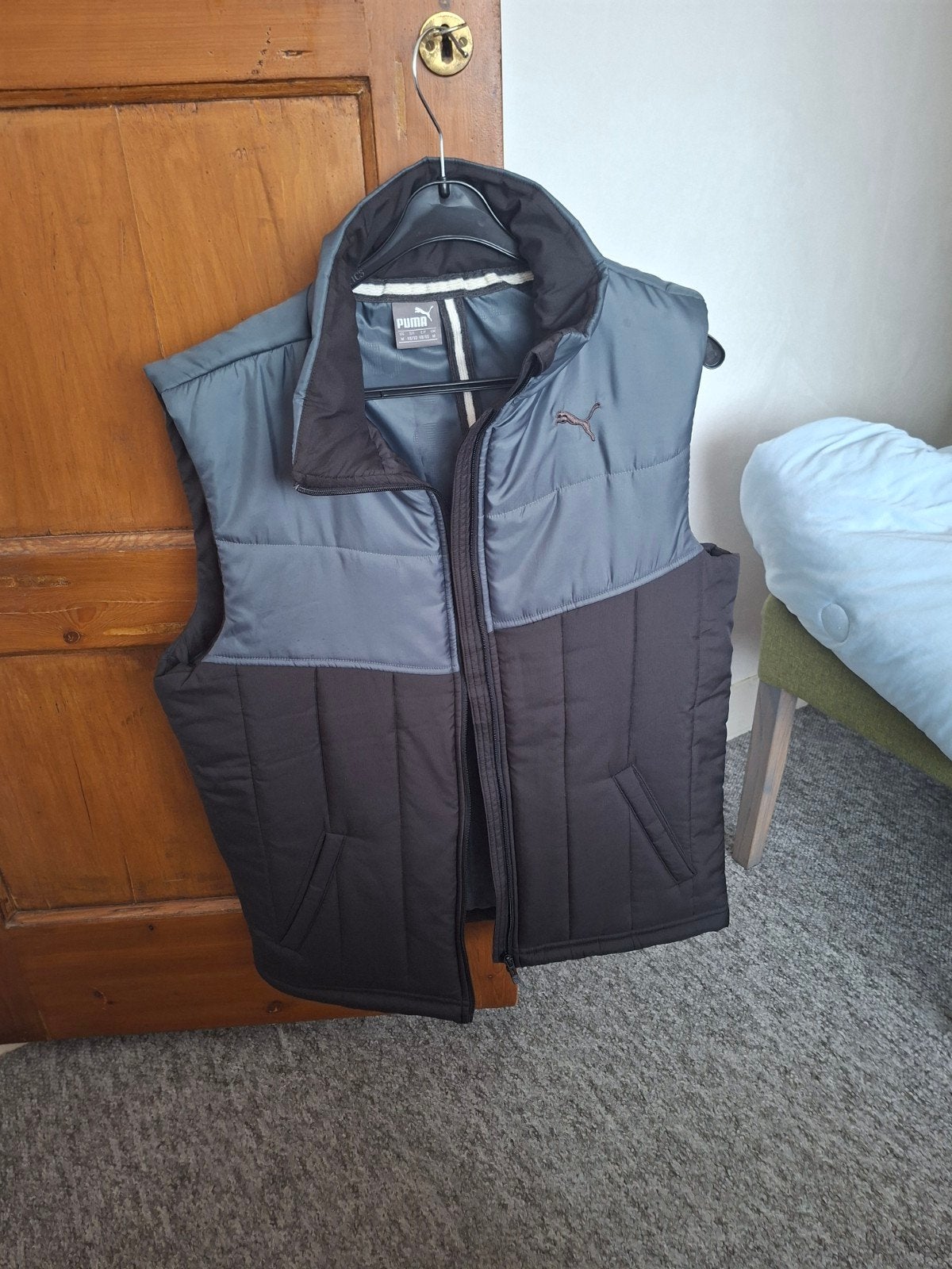 Puma Bodywarmer Heren - Maat M, Kleding | Heren, Bodywarmers, Puma, Ophalen of Verzenden, Zo goed als nieuw, Meerkleurig