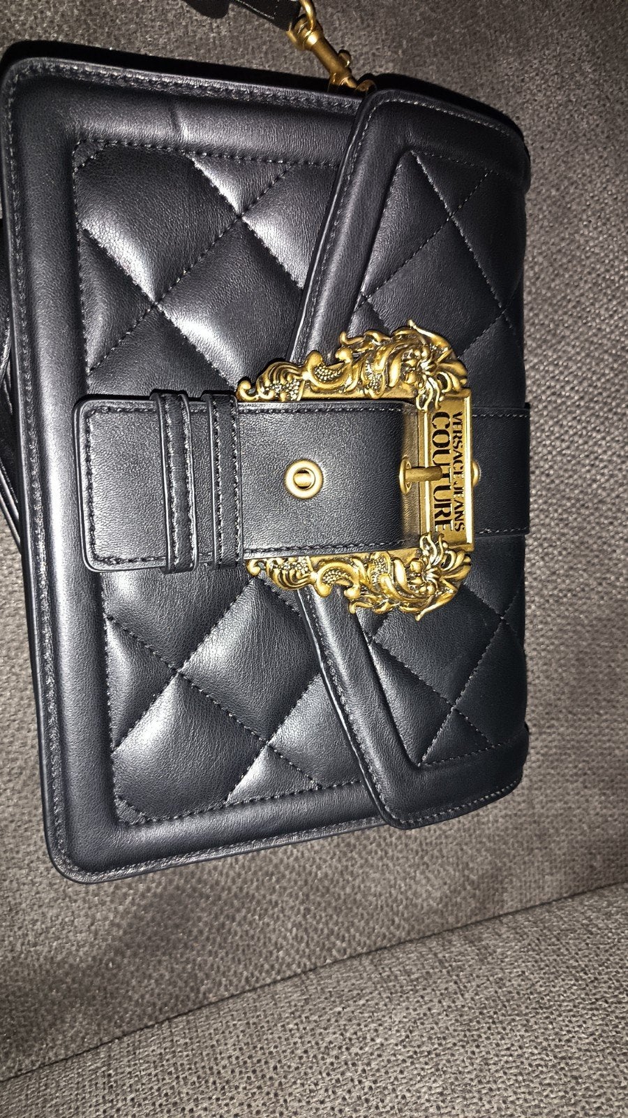 Versace Jeans Couture Tas Dames Zwart, Ophalen of Verzenden, Zo goed als nieuw, Zwart, Handtas