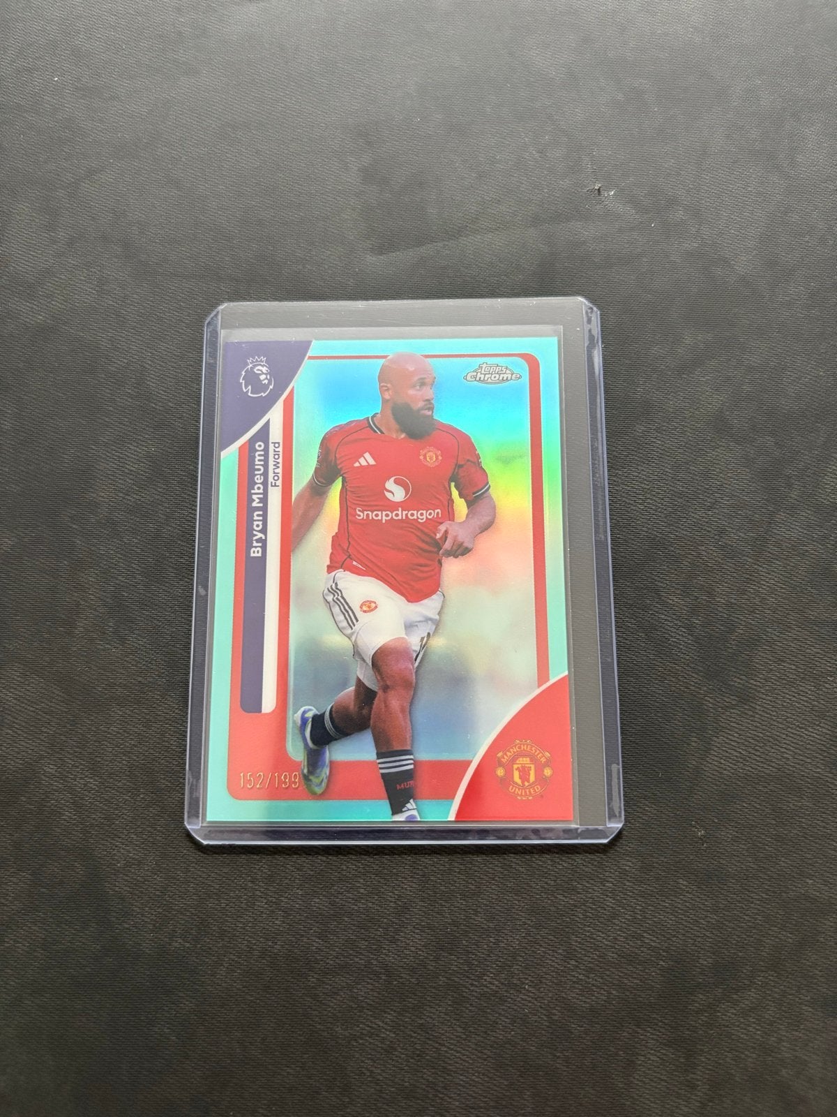 Topps Chrome Premier League Bryan Mbeumo /199, Ophalen of Verzenden, Nieuw, Buitenlandse clubs, Spelerskaart