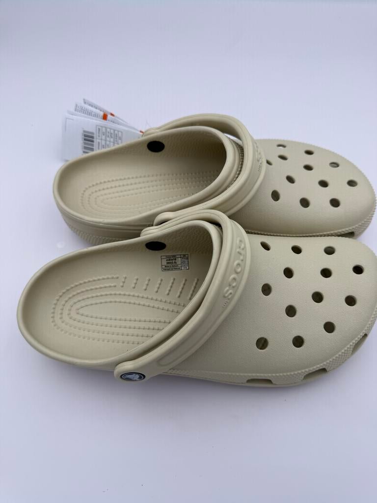 Nieuwe Crocs Classic Clogs Bone White Maat 41/42 Unisex, Ophalen of Verzenden, Nieuw, Wit, Klompen