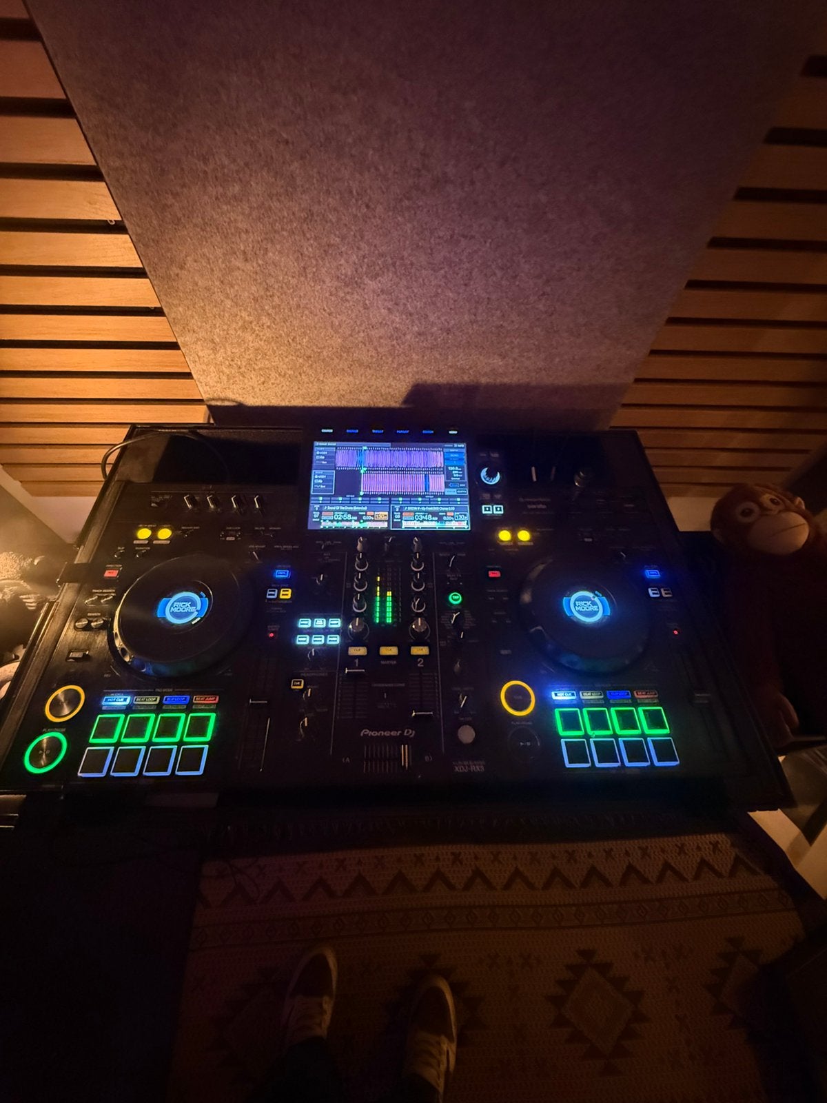 Pioneer XDJ-RX3 + flightcase, softcase, stofkap, speakers, Ophalen, Zo goed als nieuw, Pioneer