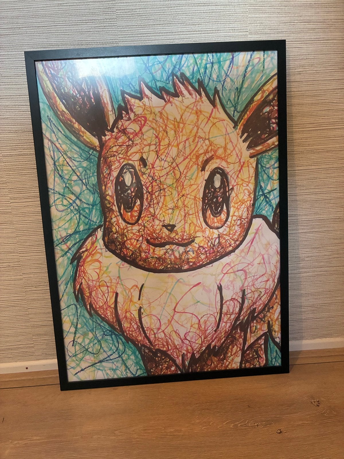 Eevee poster pokemon, Antiek en Kunst, Ophalen