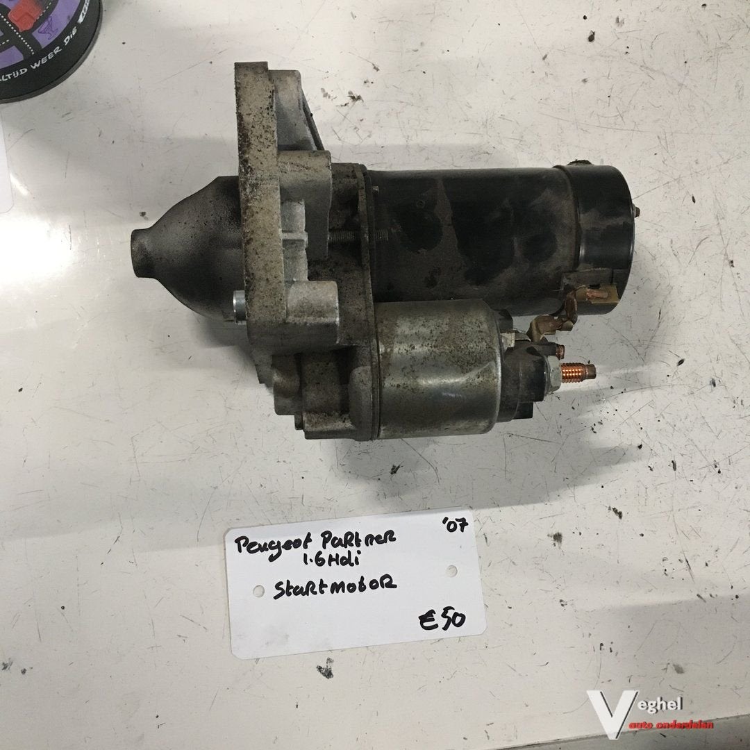 Peugeot Partner 1.6 HDI 2007 Startmotor, Gebruikt, -, -, Ophalen of Verzenden