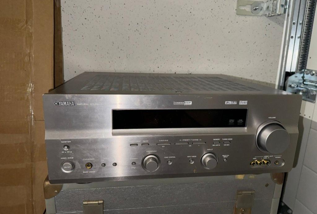 Yamaha RX-V593 Natural Sound AV Receiver, Ophalen, Yamaha, 60 tot 120 watt, Gebruikt