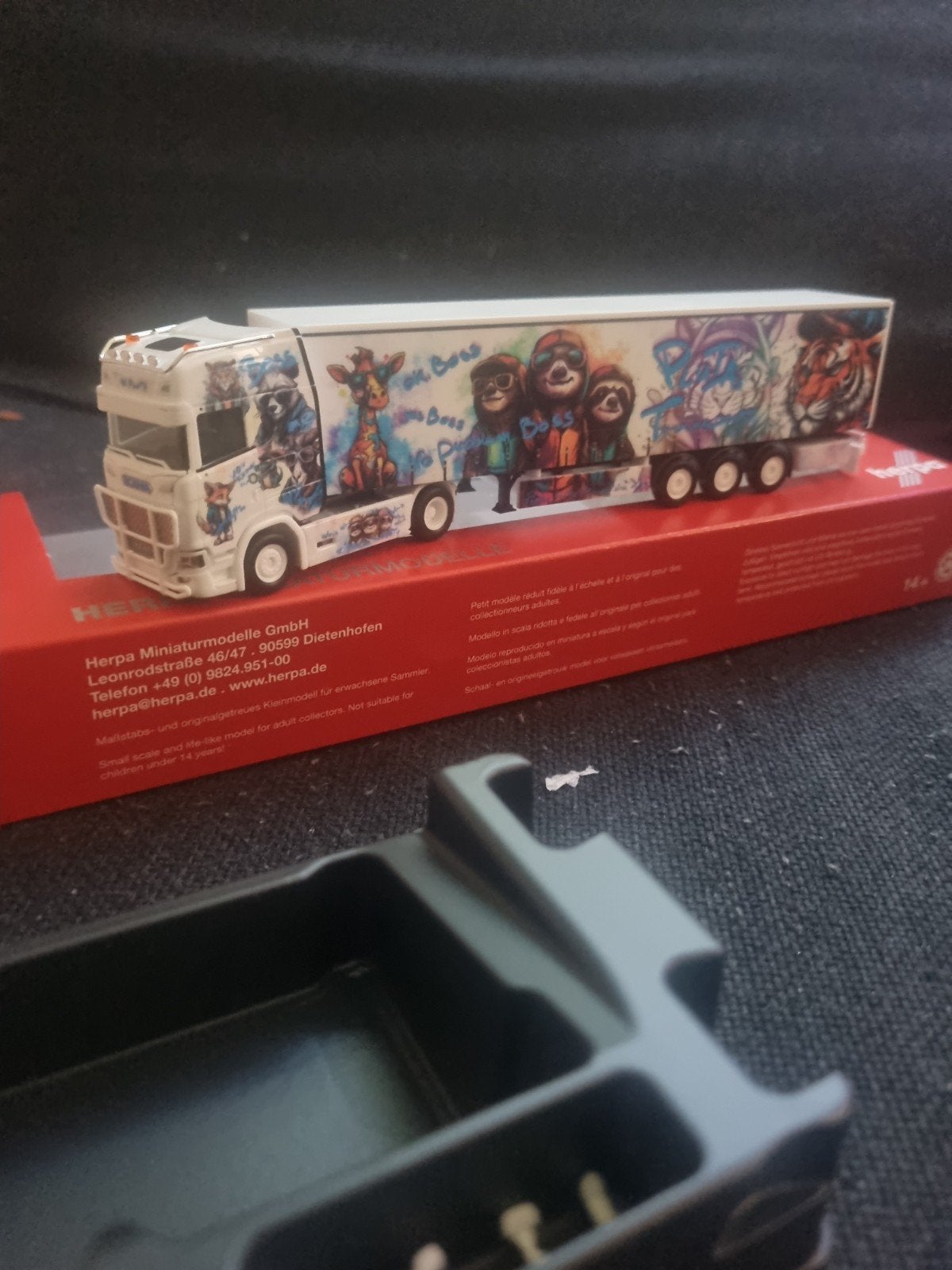 Herpa  scania  next gen  pluta  transport Nieuw, Hobby en Vrije tijd, Modelauto's | 1:87, Ophalen of Verzenden, Zo goed als nieuw