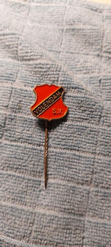 Vintage SV Volendam Speldje - Voetbalclub Pin, Ophalen of Verzenden
