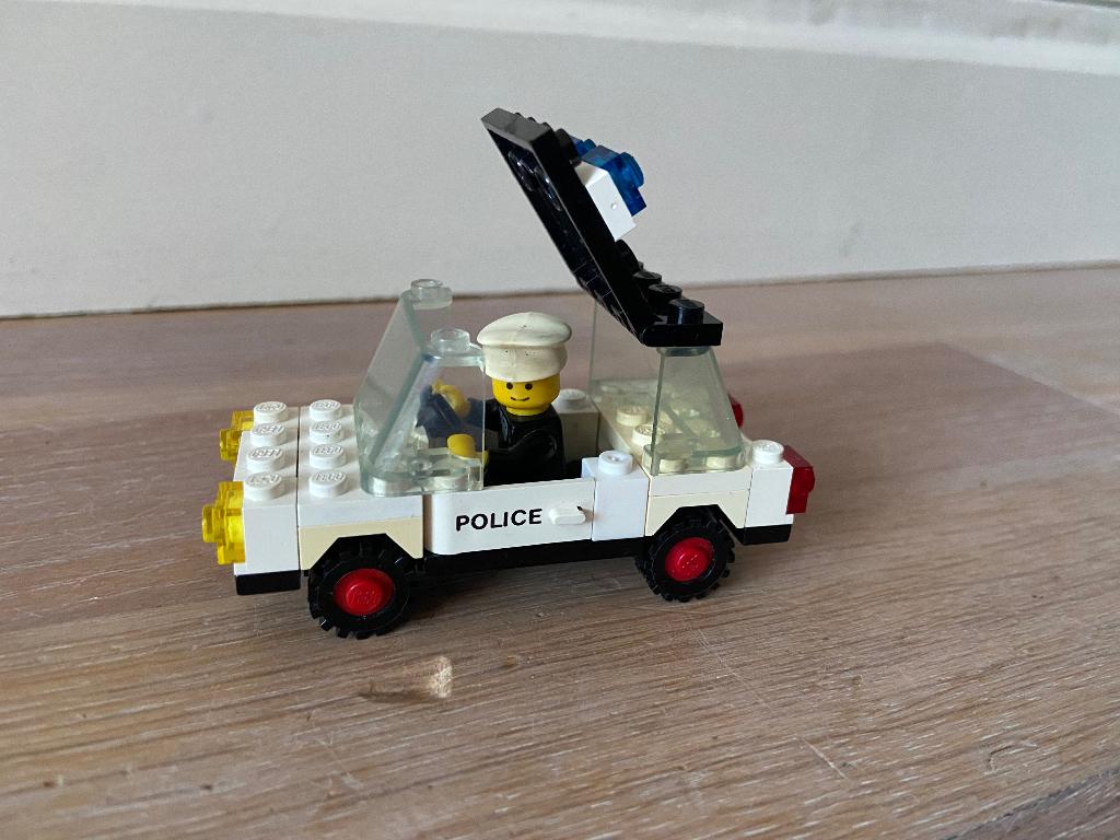Vintage LEGO Politieauto uit 1983, Compleet, Gebruikt, Lego, Ophalen of Verzenden