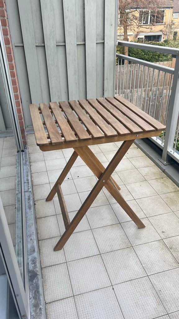 Ikea Askholmen Opklapbare Balkontafel - Nieuw, Tuin en Terras, Tuintafels, Ophalen, Nieuw, Rechthoekig, Hout
