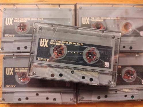 Sony UX 90 cassettes 23 stuks UX90, Gebruikt, Overige genres, Voorbespeeld, Verzenden