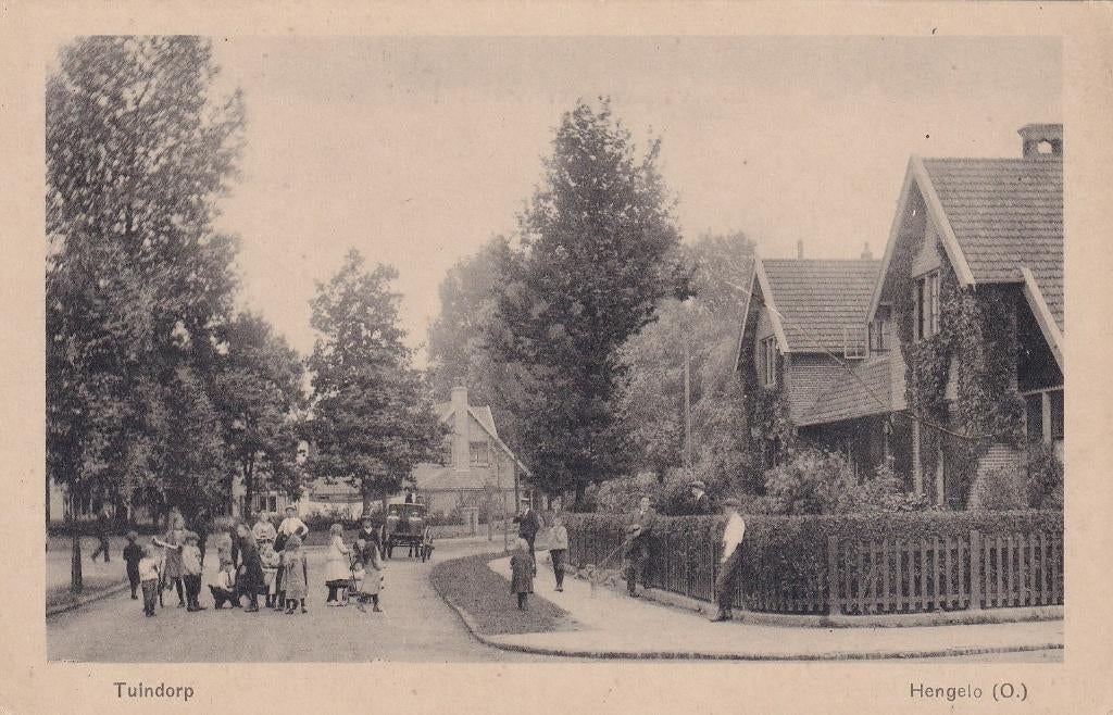 Hengelo, Tuindorp, Kinderen., Verzenden, Voor 1920, Ongelopen, Overijssel
