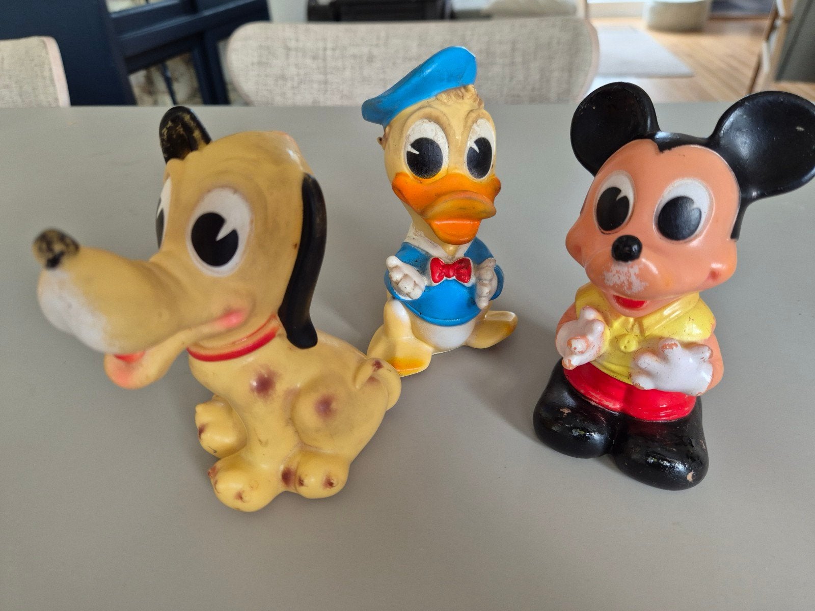 Vintage Disney figuren (1962) – Ledraplastic Italië, Ophalen of Verzenden