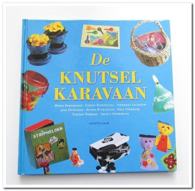 Vakantie/Knutselboek M2791: De knutsel karavaan 5+/8+, Ophalen of Verzenden, Zo goed als nieuw, Maria Rademaker, Conny Biesheuvel