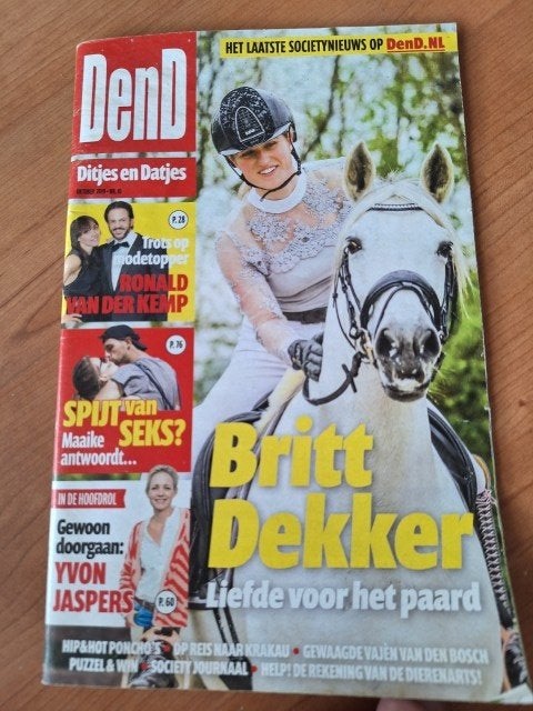D&D Magazine Miss Universe Angela Visser Tineke Schouten, Verzamelen, Tijdschriften, Kranten en Knipsels, Verzenden, 1980 tot heden