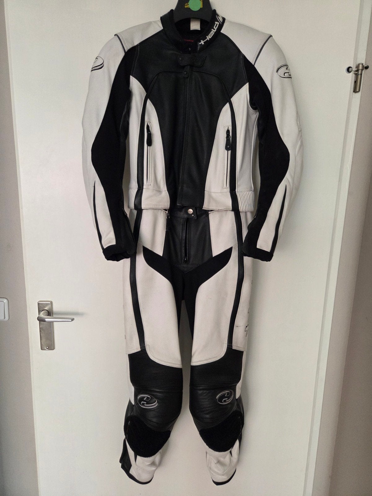 Held Leren Motorpak 2-delig - Maat 36 - Z.G.A.N., Motoren, Kleding | Motorkleding, Ophalen