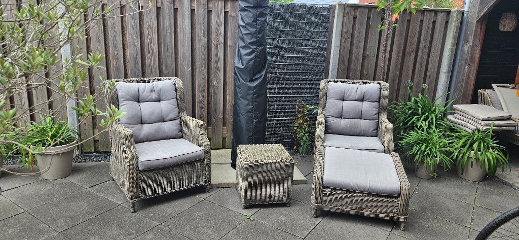 Tuinstoelen, Tuin en Terras, Ophalen, Gebruikt, Kunststof