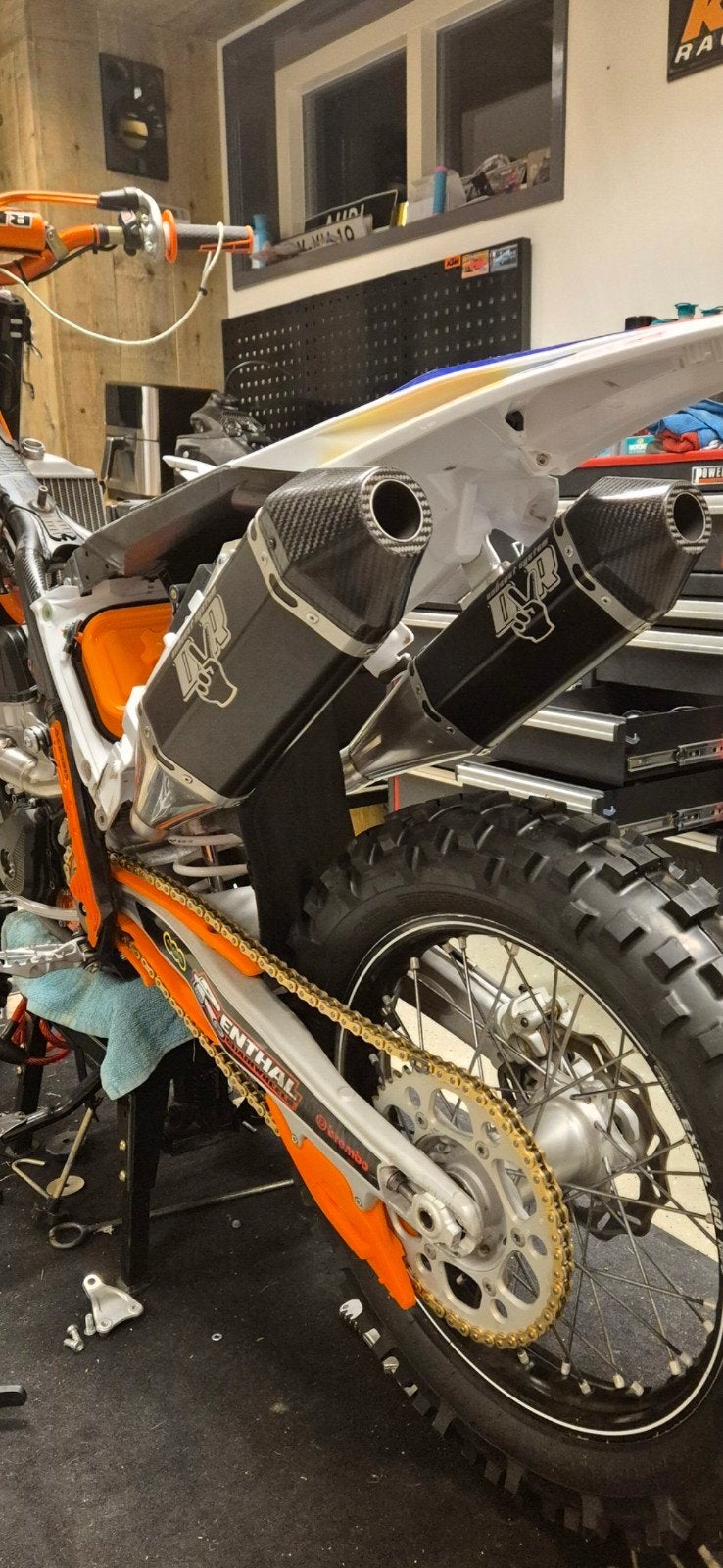 ktm sxf smr 450 dvr uitlaat, Motoren, Ophalen