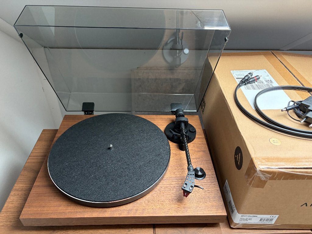 Argon Audio TT-3 Plus Notenhout - Ortofon 2M Red-element, Ophalen of Verzenden, Zo goed als nieuw, Platenspeler, Overige merken