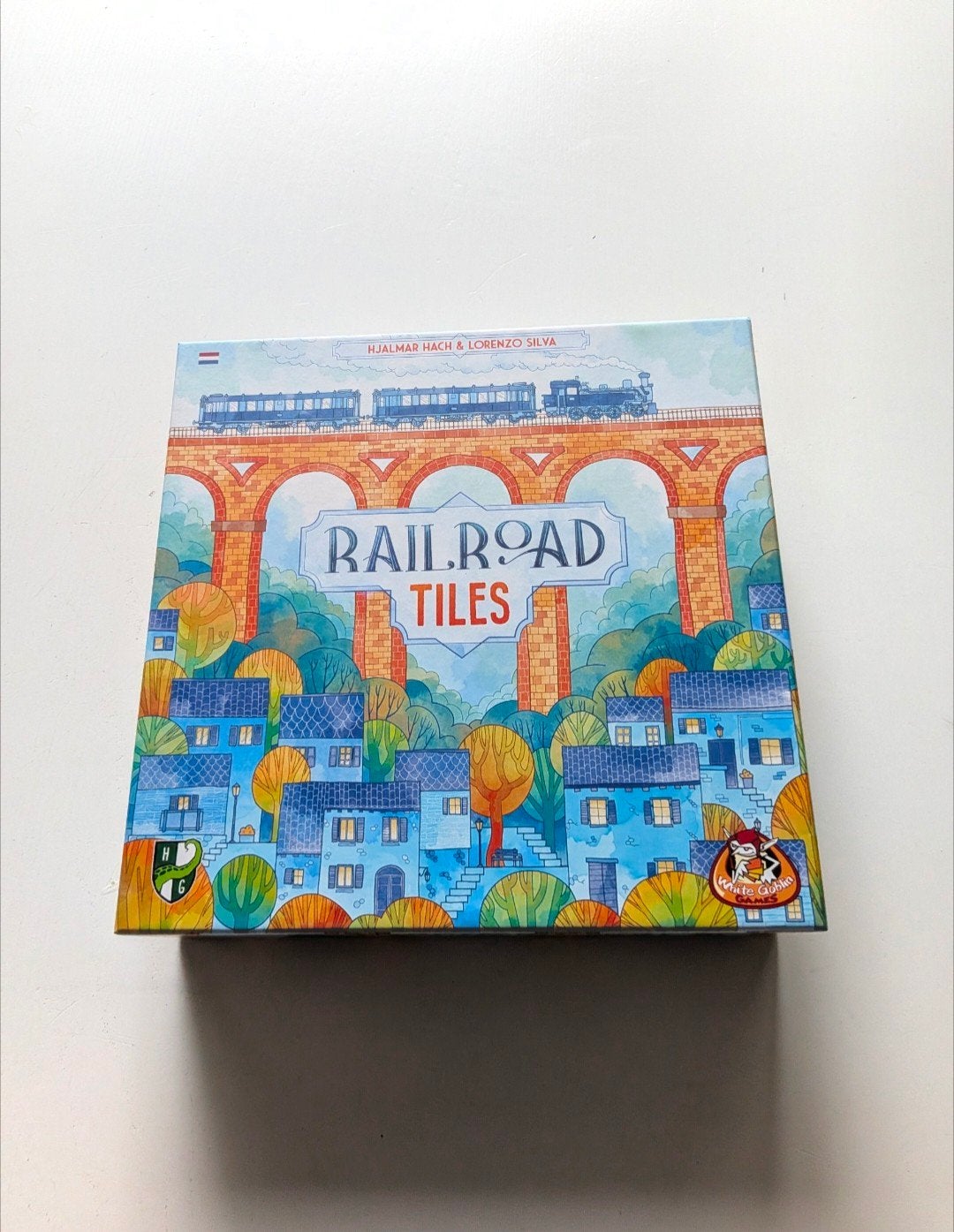 Railroad Tiles, Een of twee spelers, Ophalen of Verzenden, Zo goed als nieuw, White Goblin Games
