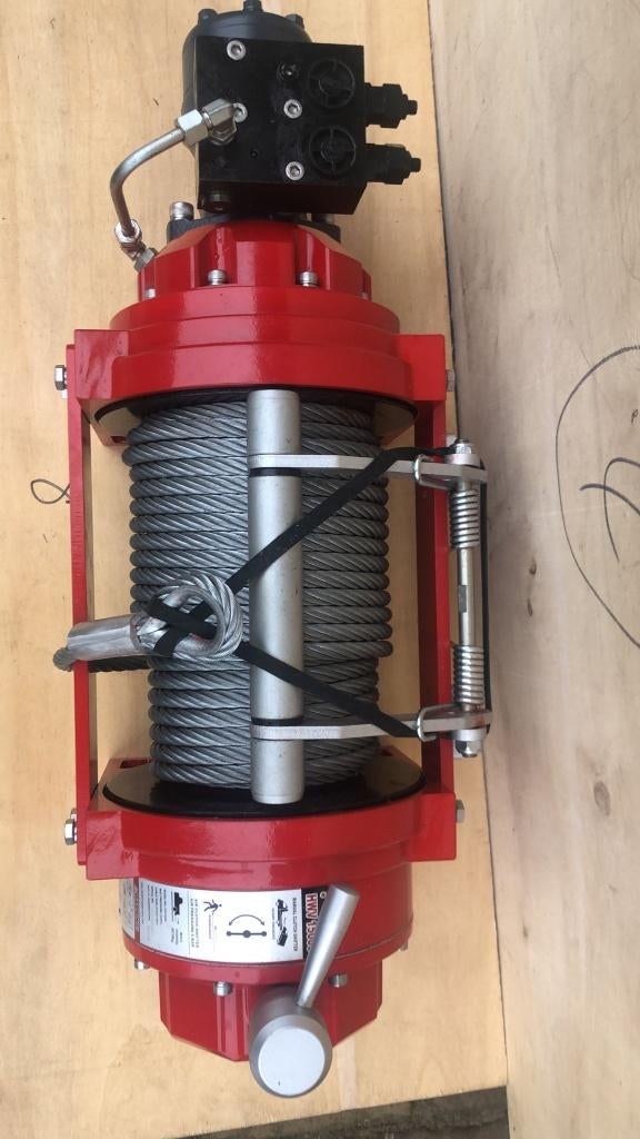 Hydraulische lier KOMPAKT 7-8 T oprijwagen kabel 26-43m 12mm, Ophalen of Verzenden, Nieuw