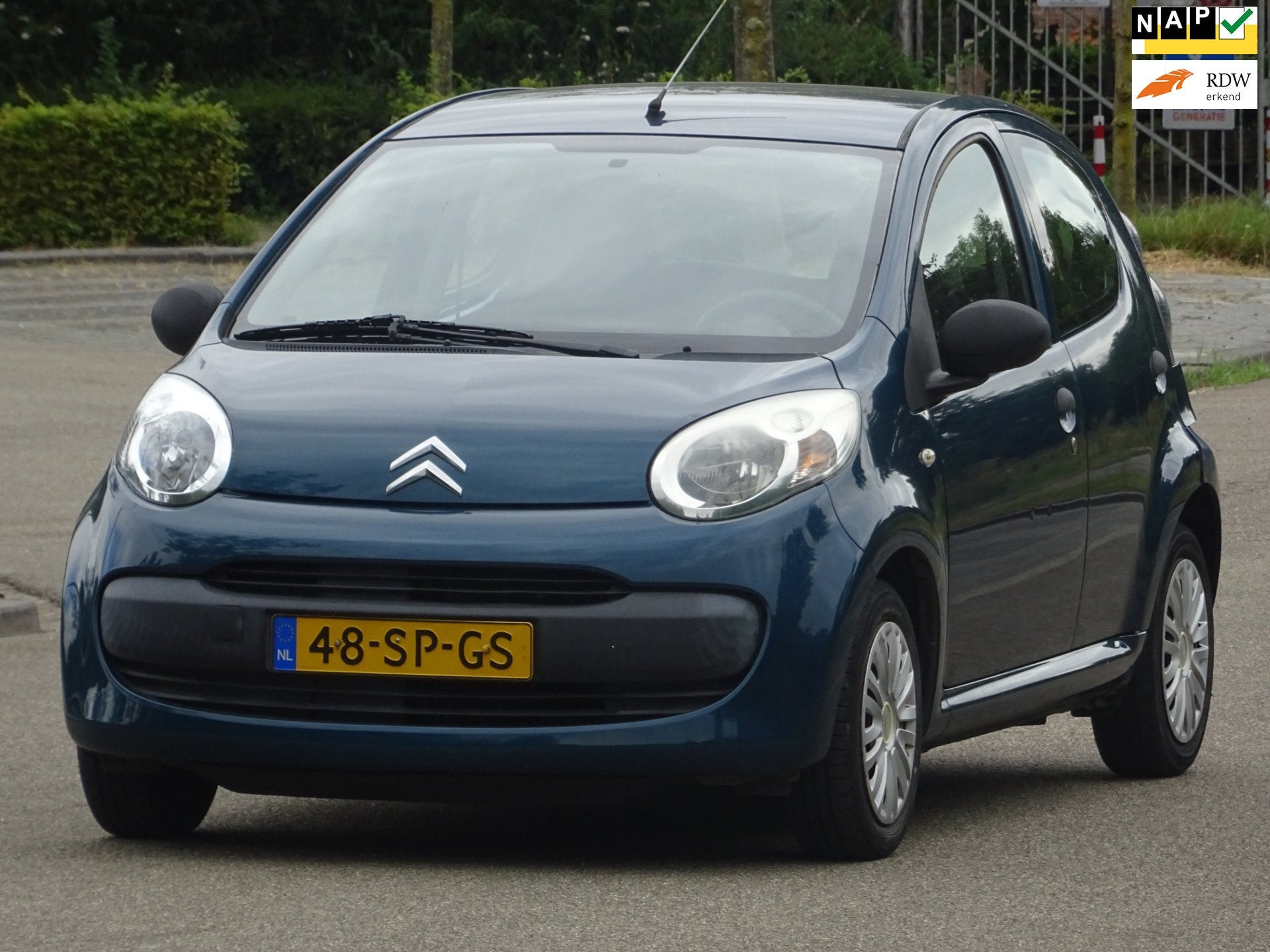 Citroen C1 1.0-12V Séduction 5DRS NAP/APK 07-2027, Voorwielaandrijving, Gebruikt, ABS, C1