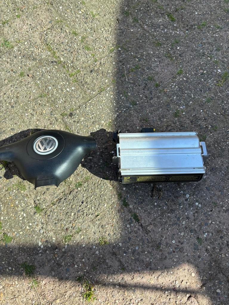 Volkswagen Airbag Module en Stuur Airbag, Ophalen, Gebruikt, Volkswagen
