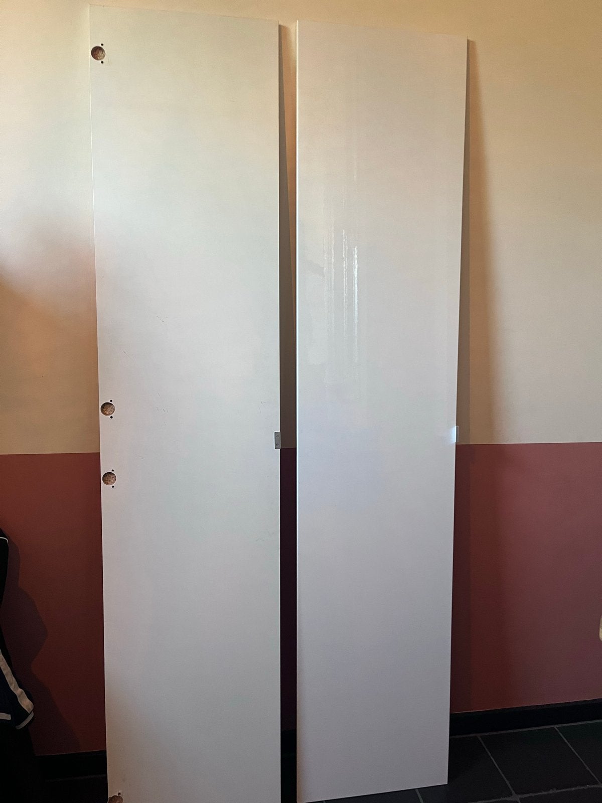 2x IKEA PAX deuren, wit hoogglans, 50x229, Huis en Inrichting, Kasten | Kledingkasten, Ophalen, Overige materialen, Gebruikt, 200 cm of meer