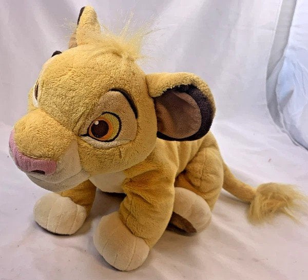 Disney Store Simba knuffel Lion King Leeuwenkoning, Verzamelen, Disney, Verzenden, Leeuwenkoning of Jungle Boek, Zo goed als nieuw