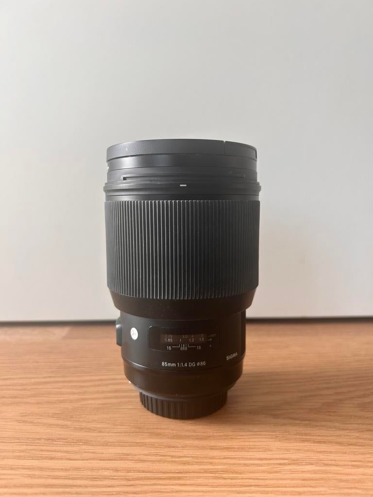 Sigma Art 85mm f/1.4 DG HSM Lens Canon, Ophalen of Verzenden, Zo goed als nieuw, Standaardlens