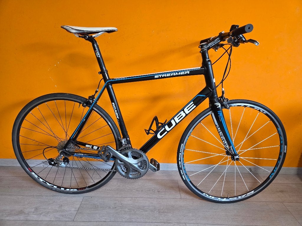 Cube Streamer sportfiets maat 60 – carbon stuur, 57 tot 61 cm, Ophalen, Meer dan 20 versnellingen, Overige merken