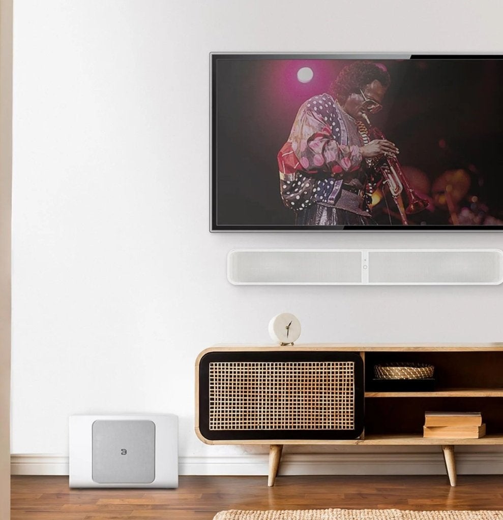 Bluesound pulse sub+ wit, Audio, Tv en Foto, Luidsprekers, Ophalen, Zo goed als nieuw, Subwoofer, Overige merken