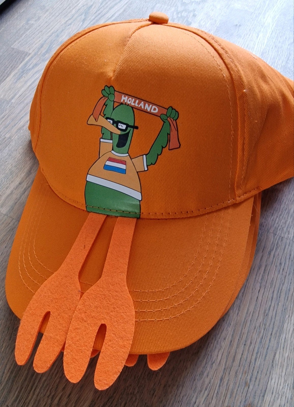 gratis afhalen, 4 katoenen Holland petjes, one size, nieuw!, Ophalen, Nieuw, One size fits all, Pet